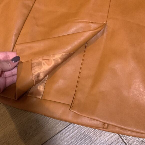 NWT Avec Les Filles Faux Leather Jacket - Picture 7 of 10